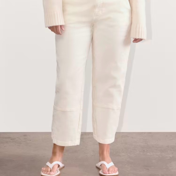 New Everlane Utility Barrel Pant in Bone - Picture 4 of 7